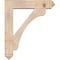 Ekena Millwork Legacy Arts and Crafts Smooth Bracket w/ Offset Brace, Douglas Fir, 7 1/2"W x 34"D x 40"H BKT0806X34X40LEC03SDF - alternate 4